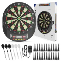 Elektronische Dartscheibe mit LCD-Display, professionelles Dartboard-Set für drinnen und draußen